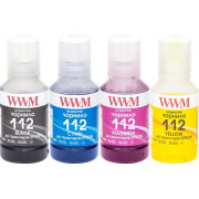 Чернила для Epson 112 совместимые пигментные WWM 4х140г, E112SET4P